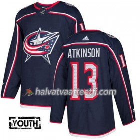 Lasten NHL Blue Jackets Pelipaita Cam Atkinson 13 Adidas 2017-2018 MarineSininen Authentic